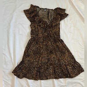 Old Navy Animal Print Mini Dress